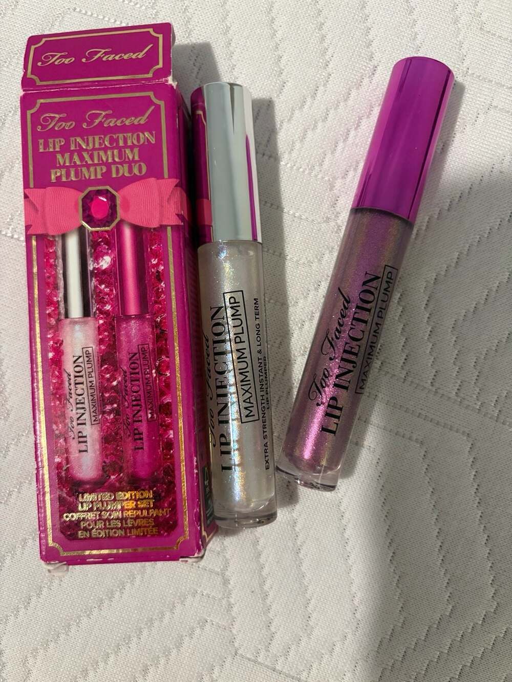 Too Faced Lip Injection Maximum Plump Duo